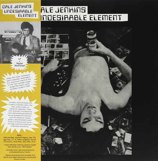 Undesirable Element - Vinile LP di Dale Jenkins