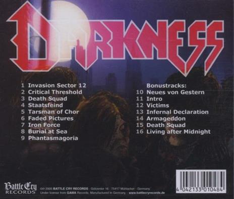 Deathsquad - CD Audio di Darkness - 2