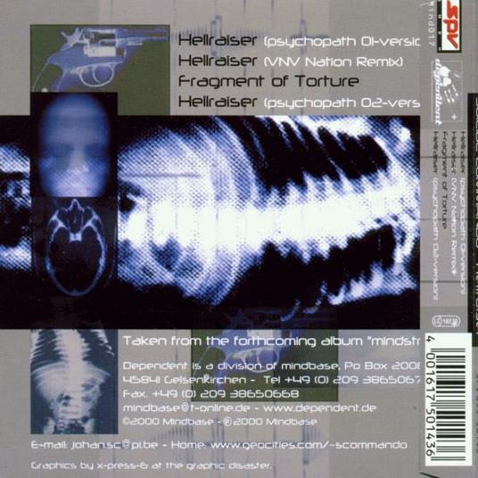 Hellraiser - CD Audio Singolo di Suicide Commando - 2