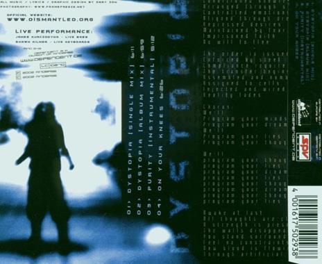Dystopia - CD Audio Singolo di Dismantled - 2