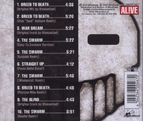 Breed to Death - CD Audio Singolo di Dismantled - 2