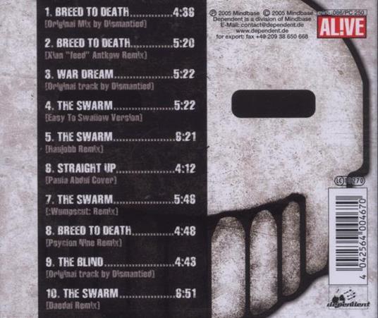 Breed to Death - CD Audio Singolo di Dismantled - 2