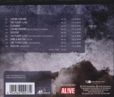 The Flight(Lux) - CD Audio Singolo di Edge of Dawn - 2