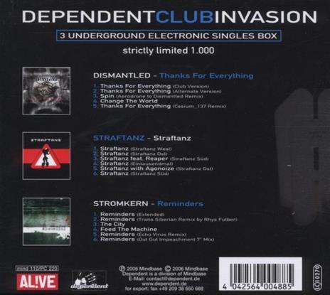 Dependent Club Invasion Vol.3 - CD Audio - 2
