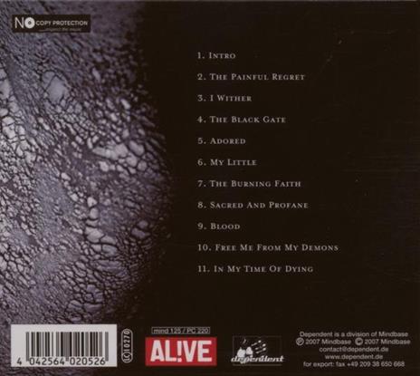 In My Time of Dying - CD Audio di Pride and Fall - 2