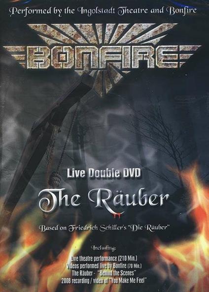 The Rauuber Live (DVD) - DVD di Bonfire
