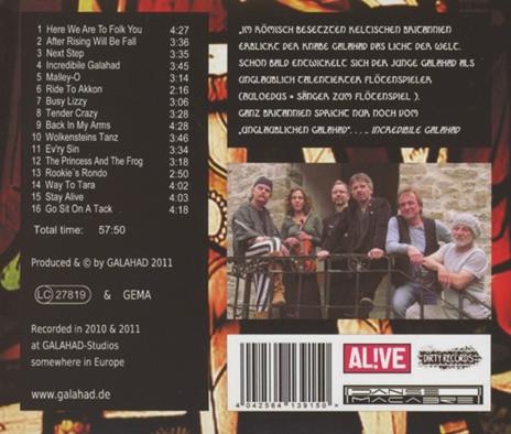 Incredibile - CD Audio di Galahad - 2