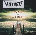 War of Words - CD Audio di Hatred