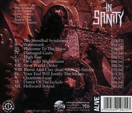 Welcome to the Show - CD Audio di In Sanity