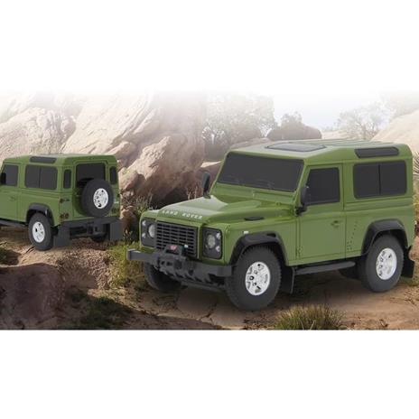 Jamara Auto RC Defender Land Rover 1:24 Verde