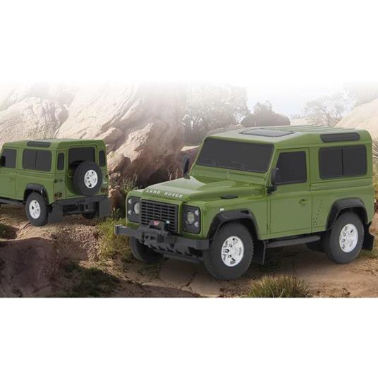 Jamara Auto RC Defender Land Rover 1:24 Verde