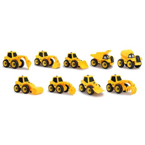 JAMARA Set di Veicoli da Costruzione Giocattolo 9 in 2 - 2