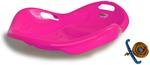 Jamara 460537 - Snow Play Bob Speed, struttura aerodinamica rosa, in plastica durevole, comoda seduta ergonomica per una posizione di scivolamento ottimale, 1 kg, 78 cm