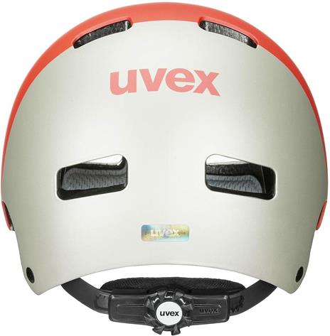 uvex Kid 3 CC, Casco Bicicletta Unisex Bambino, Grapefruit-Sand Mat, 55-58 cm - 3