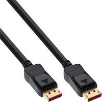 Link Cavo Aoc Fibra Ottica Ibrido Displayport 1.2 Contatti Dorati 50mt