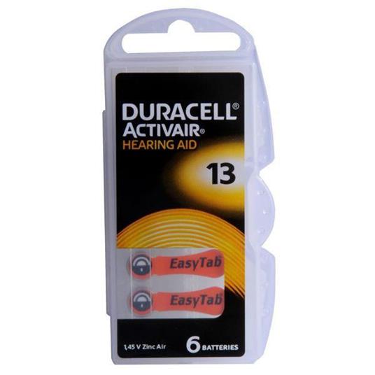 Batteria bottone Duracell Hearing Aid PR48 DA13 - 2