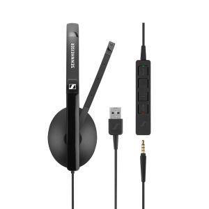 EPOS | SENNHEISER ADAPT 135 USB Auricolare Cablato A Padiglione Musica e Chiamate USB tipo A Nero - 2