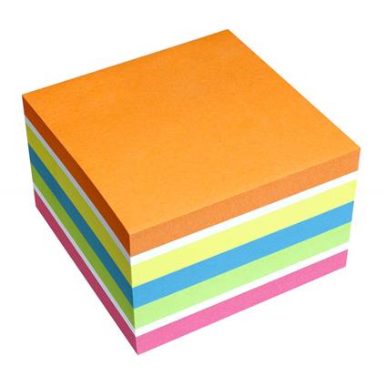 Cubo Stick On Notes Cubo 76X76 450 Foglietti Colori Assortiti