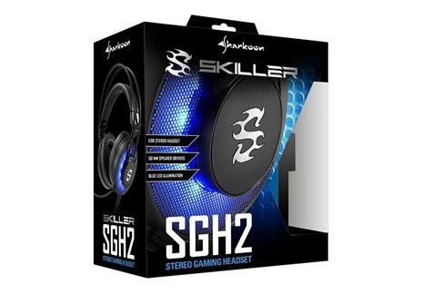 Sharkoon SKILLER SGH2 Cuffia Padiglione auricolare Nero - 3