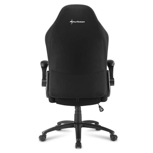 Sharkoon Elbrus 1 Sedia per gaming universale Seduta imbottita Nero, Grigio - 6