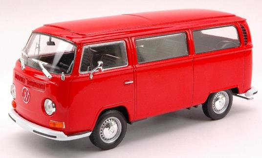Welly Vw Bus T2 1972 Rot 1:24