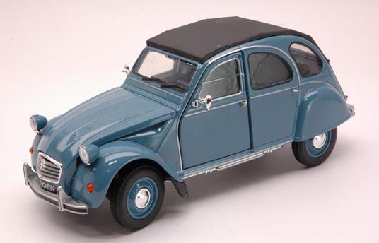 Citroen 2 Cv (Due Cavalli) Blue Ash 1:24 Model We3694 - 2