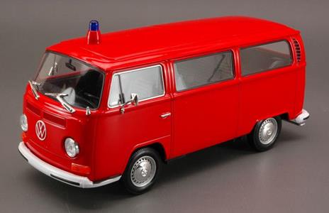 Volkswagen Vw Bus T2 1972 Feuerwehr 1:24 Model We4260