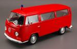 Volkswagen Vw Bus T2 1972 Feuerwehr 1:24 Model We4260