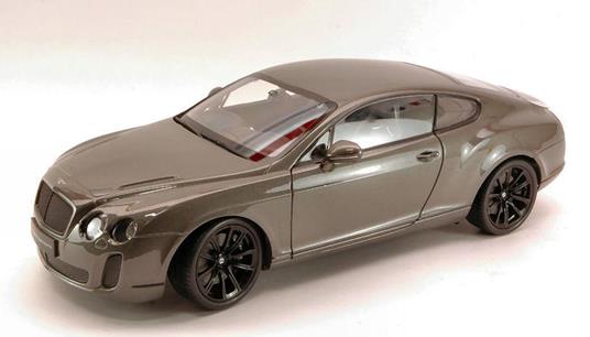 Bentley Continental Gt Supersports 2009 Gun Silver 1:18 Model WE4265