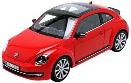 Volkswagen VW New Beetle 2012 Red 1:18 Model WE4647