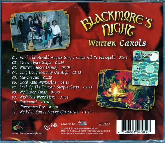 Winter Carols - CD Audio di Blackmore's Night - 2