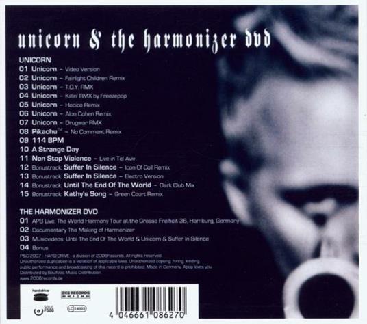 Unicorn - Harmonizer - CD Audio di Apoptygma Berzerk - 2