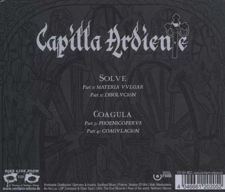 Solve et Coagula - CD Audio di Capilla Ardiente - 2