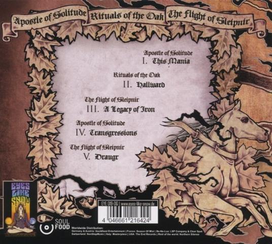 3-Way Split - CD Audio di Apostle of Solitude - 2