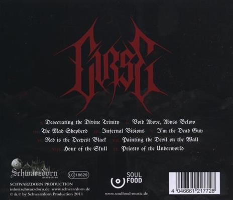 Void Above, Abyss Below - CD Audio di Curse - 2