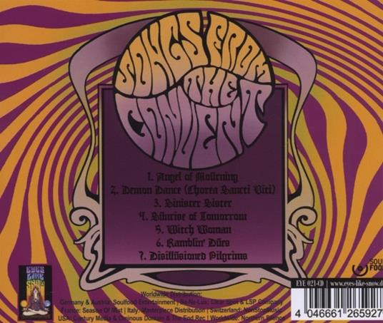 Songs From The Convent - CD Audio di Vinum Sabbatum - 2