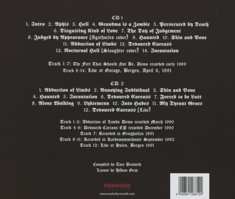 Our Condolences 1988-1992 - CD Audio di Old Funeral - 2