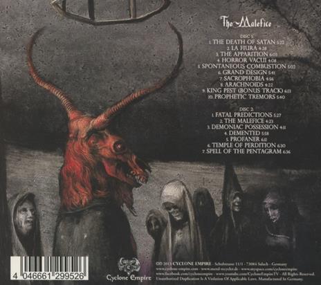 The Malefice - CD Audio di Pentagram Chile - 2