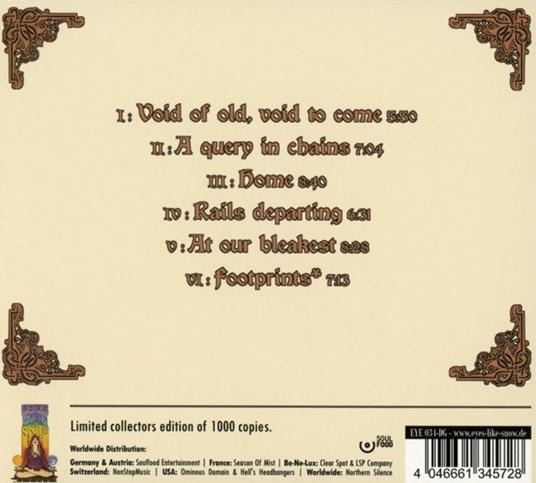 Spectre of Revocable Loss (Limited Edition) - CD Audio di Cross Vault - 2