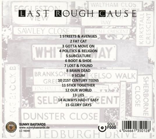 Subculture - CD Audio di Last Rough Cause - 2