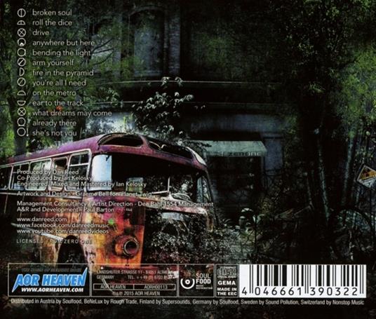 Transmission - CD Audio di Dan Reed - 2
