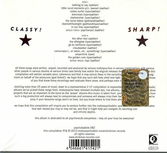 Supersonic Scientists - CD Audio di Motorpsycho - 2