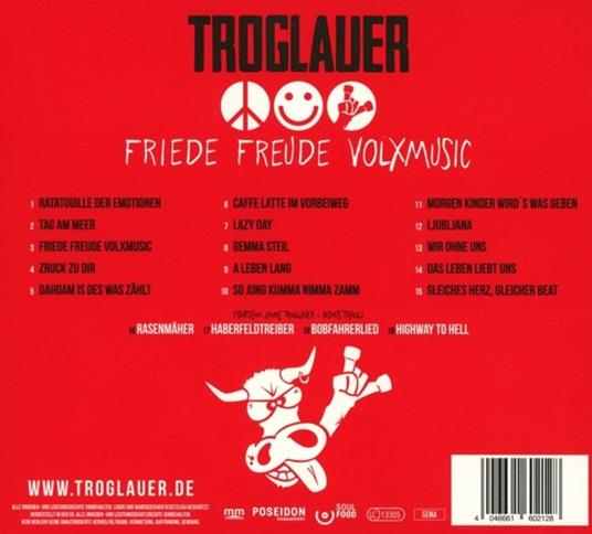 Friede Freude Volxmusic - CD Audio di Troglauer Buam - 2