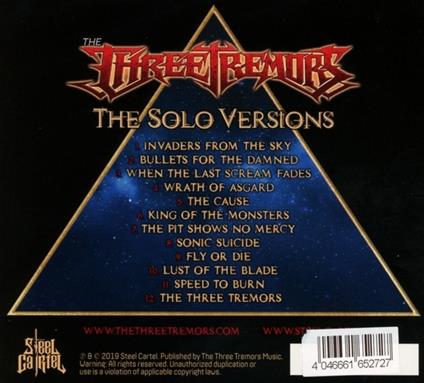Solo Versions - CD Audio di Three Tremors
