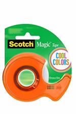 Scotch 7100089710 dispenser nastro adesivo Plastica Multicolore, Trasparente