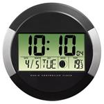 Hama PP-245 Digital wall clock Cerchio Nero