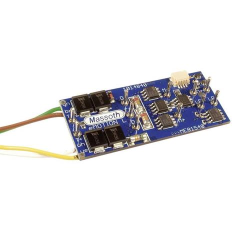 Decoder per locomotiva Massoth 8154001 eMOTION L con cavo