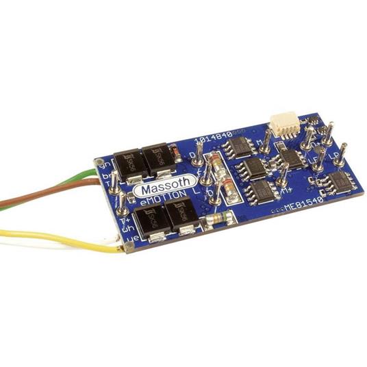 Decoder per locomotiva Massoth 8154001 eMOTION L con cavo