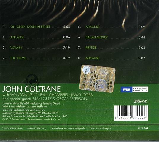 Live in Düsseldorf 1960 - CD Audio di John Coltrane - 2