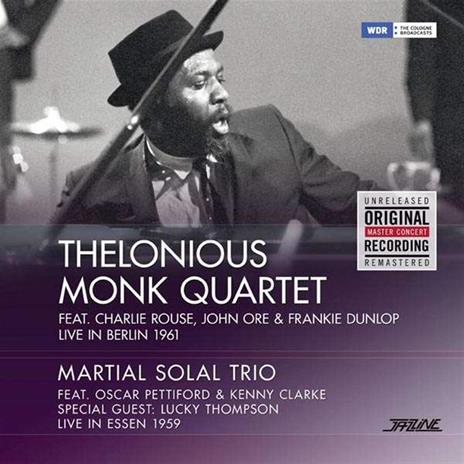 Live in Berlin 1961 - CD Audio di Thelonious Monk,Martial Solal
